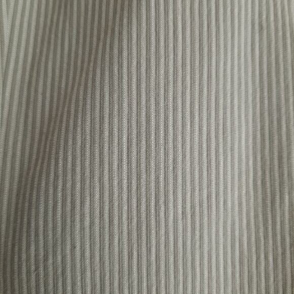 JEANNE PIERRE Textured Stripe Pastel Green Button Front Blazer Jacket Sz L - Picture 9 of 14